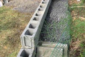 Garden Retaining Wall