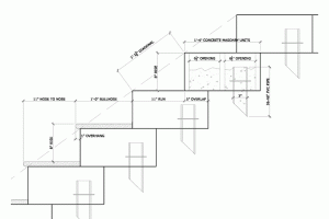 Hillside Exterior Stairs